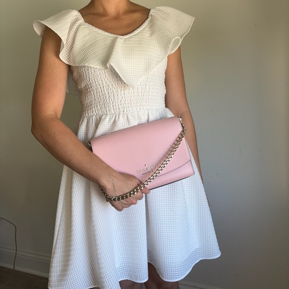 Kate Spade Pink Carson Convertible Crossbody Bag - Picture 8 of 10